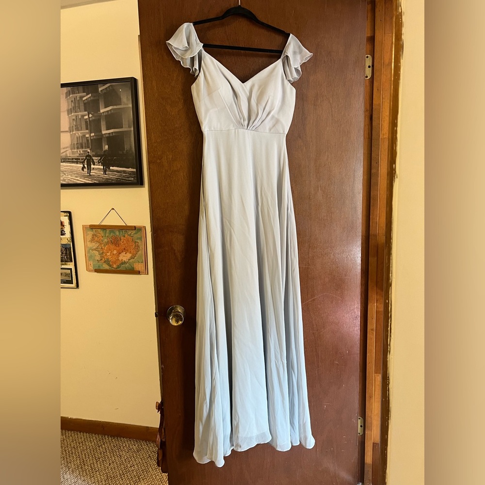 Birdy Grey Blue bridesmaids dress